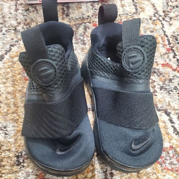 Nike Presto Extreme RUNS SMALL  SE Black/black TD Toddler Size 6c Unisex - Picture 1 of 7